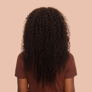 Peruca U-Part Curly 60cm (180g)