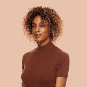 Peruca Curly 20cm (170g) Ombré