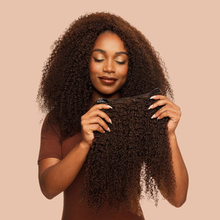 Cabelo Coily 60cm com Tic-Tac (100g) Chocolate