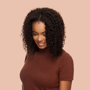 Peruca U-Part Curly 40cm (160g)