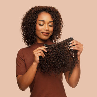 Cabelo Curly 30cm com Tic-Tac (100g) Chocolate