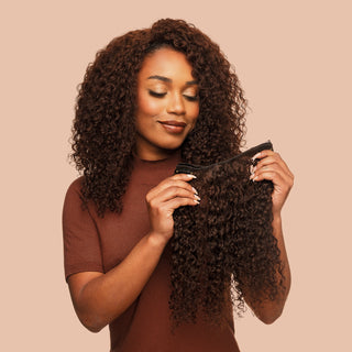 Cabelo Curly 40cm com Tic-Tac (100g) Chocolate