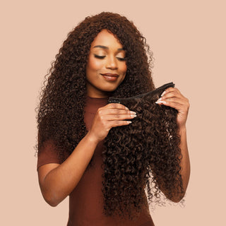 Cabelo Curly 60cm com Tic-Tac (100g) Chocolate