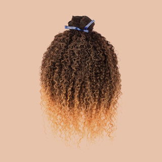 Cabelo Coily 50cm com Tecimento (100g) Ombré