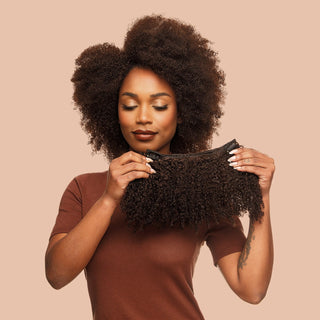 Cabelo Kinky 30cm com Tic-Tac (100g) Chocolate